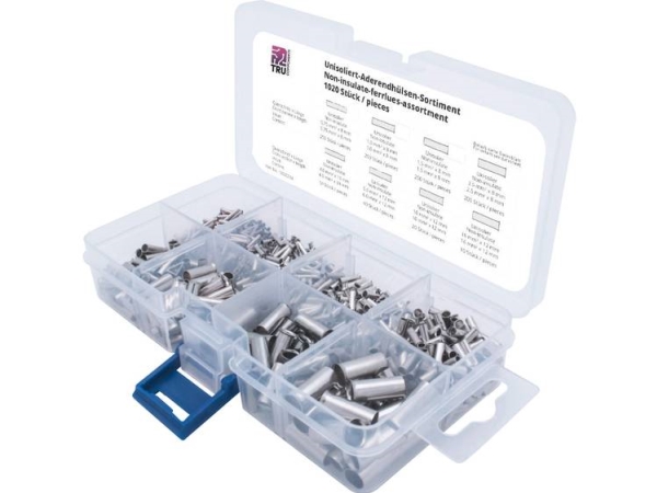 Tru Components T1903c034 Kabelsortiment Uisoleret 1020 Stück