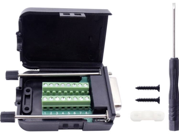 Tru Components T1904c095 D-Sub Bøsningsliste-Sæt Poltal: 15 Skruer 1 Stk