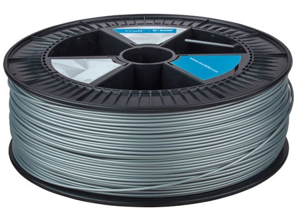 Basf Ultrafuse Pla-0021B250 Basf Filament Pla-Plast 2,85 Mm 2.500 G Sølv (Metallic) 1 Stk