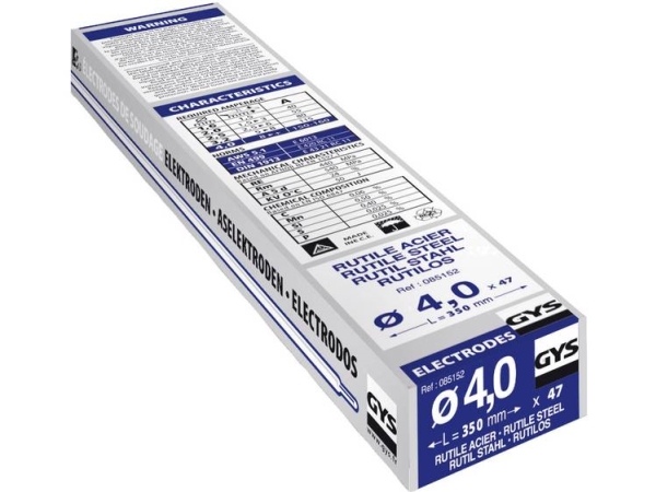 Gys Svejseelektroder 47 Stk (Ø X L) 4 Mm X 350 Mm 150 A (Max.)