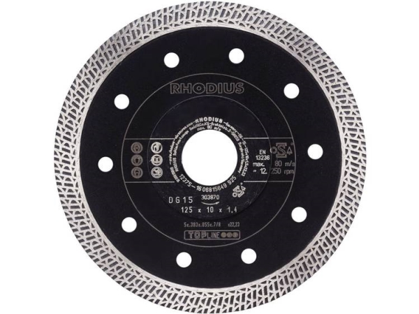 Rhodius Diamantklinge Dg15 125Mm