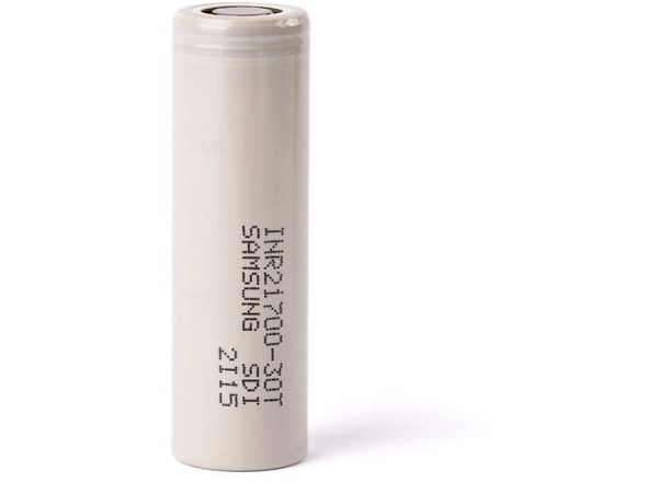 Samsung Inr21700-30T Spezial-Akku 21700 Flat-Top Li-Ion 3.6 V 3000 Mah (Inr2170030t)