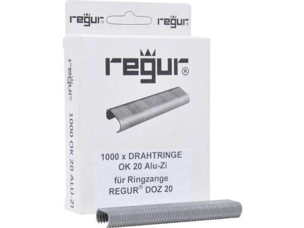 Heftklammern, Stifte 1000 Stück Regur 60715 Abmessungen (L X B X H) 10 X 90 X 23 Mm