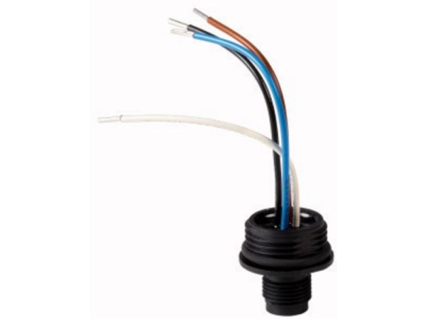 Anschlussstecker M12x1,Ip65,230V/4A M12a (266135)