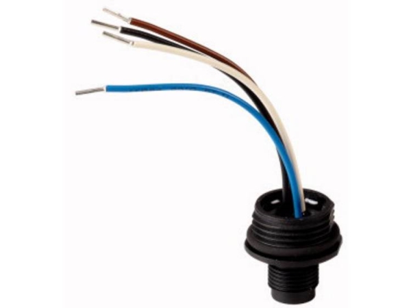 Eaton Electric Gmbh Anschlussstecker M12x1,Ip65,230V/4A M12b (266136)