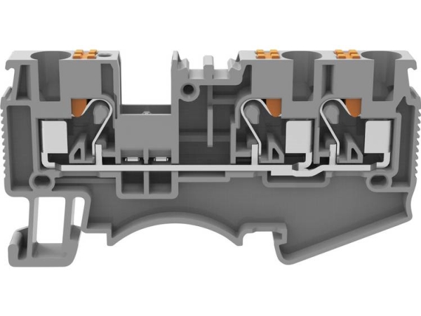 Degson Ds4-Tw-01P-11-00A(H) Durchgangsklemme Push-In Grau 1 Stk