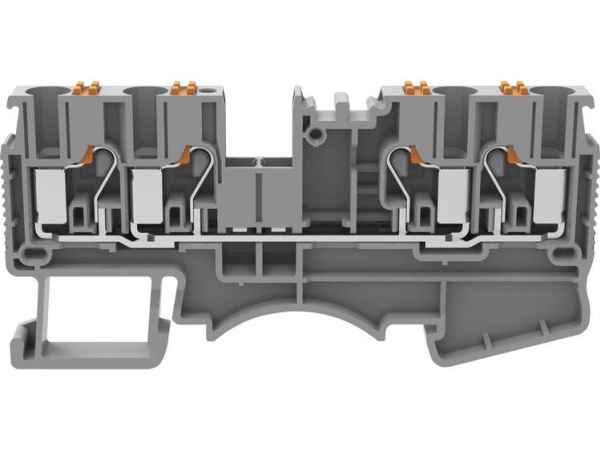 Degson Ds2.5-Qu-01P-11-00A(H) Gennemgangsklemme Push-In-Klemme Grå 1 Stk