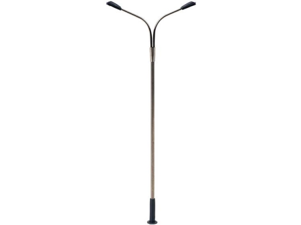 Faller H0 Halvbueformet Lysmast Dubbel Færdig Model 180201 1 Stk