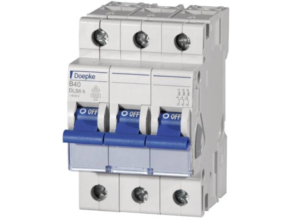 Doepke Ls-Afbryder B32a Dls-6H-B32-3-6-Ka 6Ka 3-Polet 400V B-Karakteristik Dls-6H-B32-3-6-Ka (09914116)