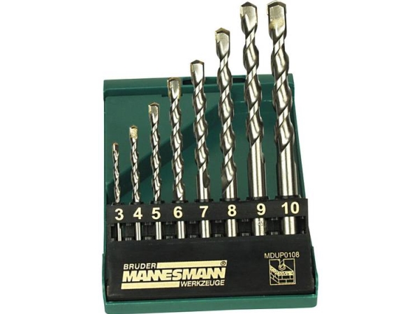 Brüder Mannesmann M54309 Stein-Spiralbohrer-Set 1 St. (M54309)