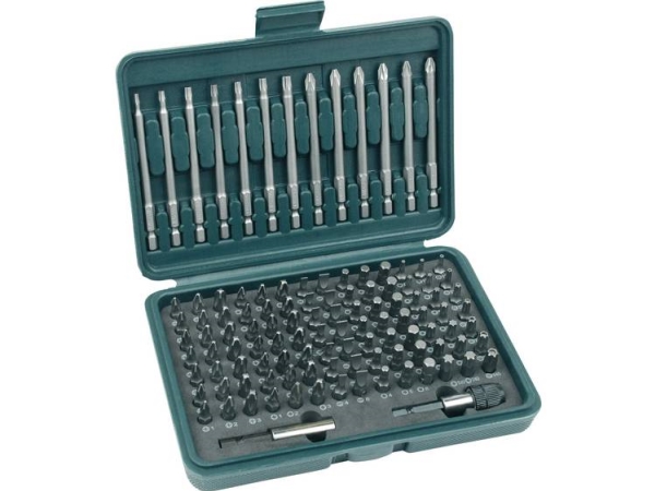 Brüder Mannesmann Bit-Box-Satz, 113-Teilig, In Einer Box Bits Aus Hochwertigem S2 Stahl, Gewicht: 1.800 G - 1 Stück (29830)