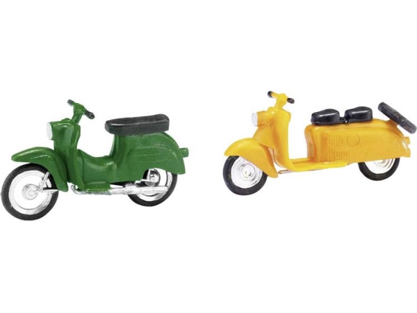 Busch 210008901 H0 Motorcykel Model Simson Berliner Roller/Schwalbe