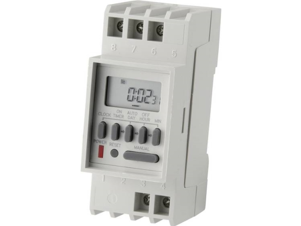 C-Control Tm-848-2 Timer Til Din-Skinne Digital 230 V/Ac 4000 W