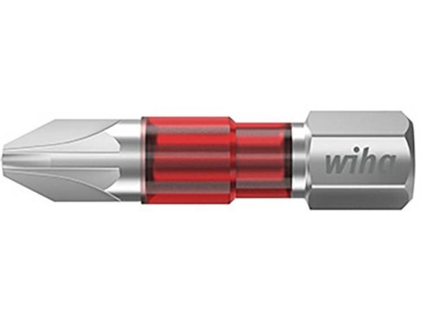Wiha 42103 Kreuzschlitz-Bit Pz 3 Vanadium-Vanadiumstahl Gehärtet 5 Stk