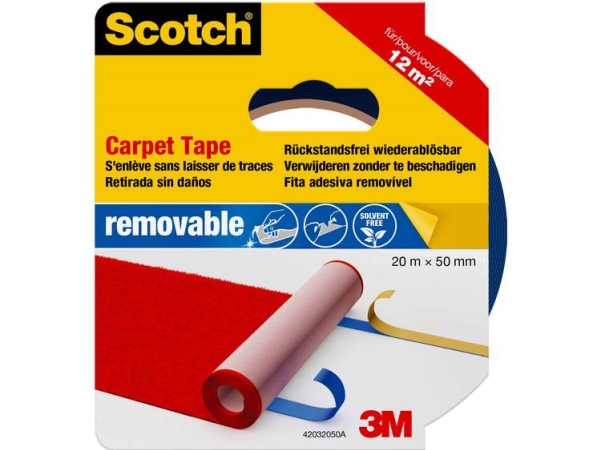 3M 3M 42032050 Teppichklebeband Scotch Blau (L X B) 20 M X 50 Mm 1 Stück