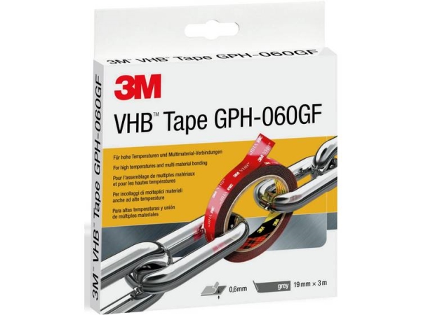 3M Gph-060F19-3 Klebeband Grau (L X B) 3 M X 19 Mm 1 Rolle(N) (Gph-060F19-3)