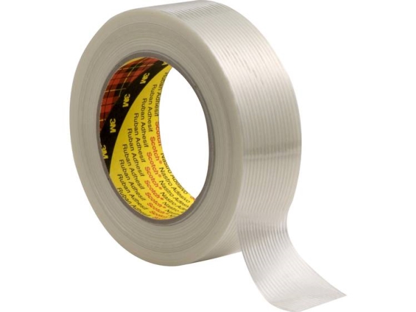 Scotch Filamentklebeband 8956, Transparent, 50 Mm X 50 M Stärke: 0,131 Mm, Trägermaterial Aus Pp-Film (Bopp) - 1 Stück (89565050)