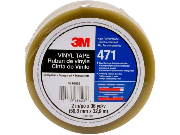 3M 471F 471T5033 Pvc-Klebeband Transparent (L X B) 33 M X 50 Mm 1 Rolle(N) (471T5033)