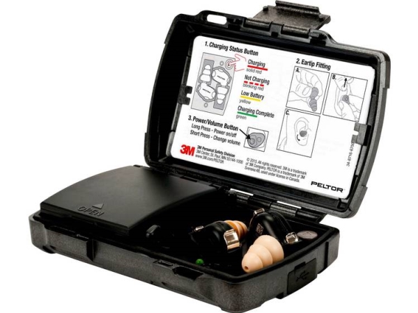 3M Peltor Tep-200 Eu Elektronischer Gehörschutzstöpsel 36 Db Mehrweg 1 Set (Tep-200 Eu)