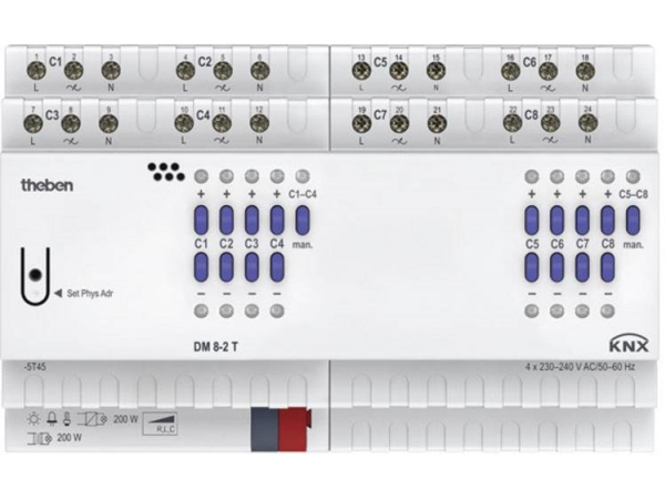 Theben Dm 8-2 T Knx Klappenantrieb