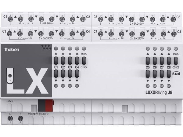Theben Luxorliving J8 Aktuator Für Rollos