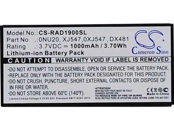 Cs Cameron Sino Raid Controller Batteri 3,7 V 1000 Mah Erstatter Originalt Batteri 0Fr463, 0Nu209, 0U8735, 0Uf302, 0Xj547, 312-0448, 405-10780, Cnxvv