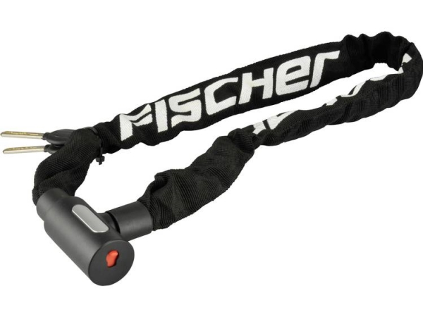 Fischer Fahrrad 85898 Kettenschloss Schwarz Key Lock