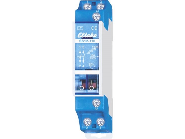 Eltako Elektronik Strømpulsrelæ Ss12-110-12V (21110211)