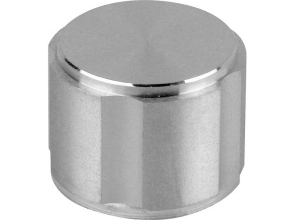 Mentor 5574.6000 Knopf Aluminium (Ø X H) 28 Mm X 17 Mm 1 St