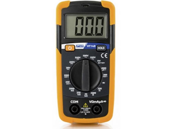Ht Instruments 1010160 Hånd-Multimeter Digital Cat Ii 600 V, Cat Iii 300 V Visning (Anzahl): 2000