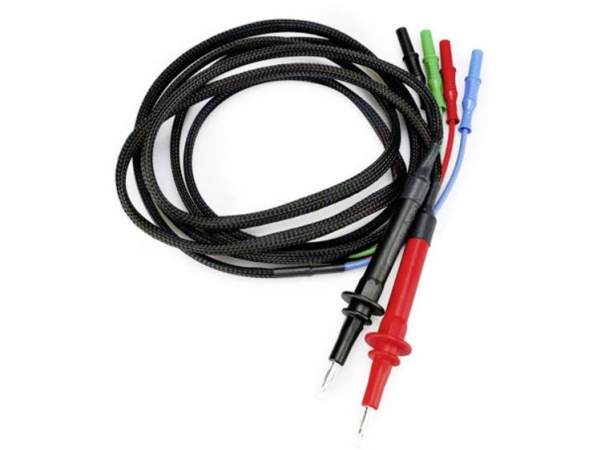 Ht Instruments Kit Kelvin Bananenstecker Bananenbuchse, Buchse 4 Mm, Steckanschluss 4 Mm Grün 1 St. (1010500)