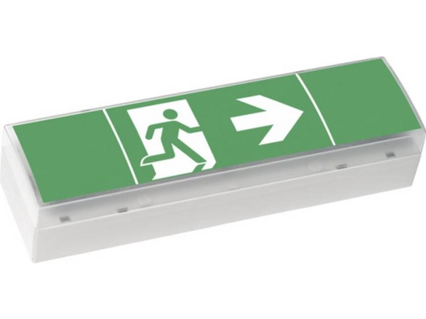 Ceag 40071354775 Led Nødbelysning Til Flugtveje Loftsmontering, Vægmontering Venstre, Højre, Ned