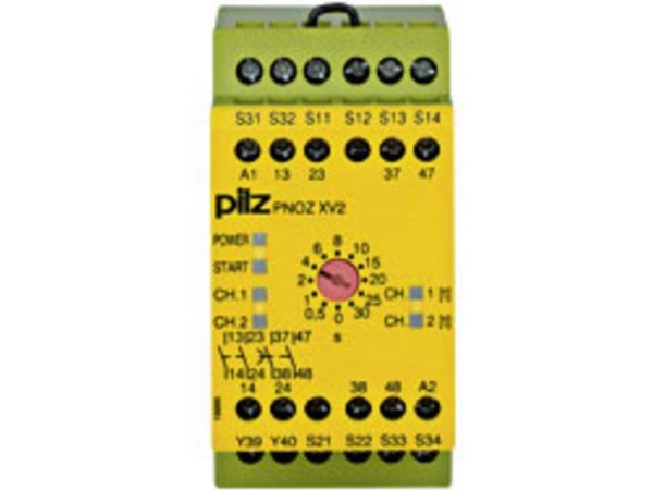 Sicherheitskontaktgerät Pnoz Xv2 30/24Vdc 2N/O 2N/O, Pilz Betriebsspannung (Nr.): 24 V/Dc, 2 Schließerkontakte 45 X 87 X 121 Mm 1 Stk