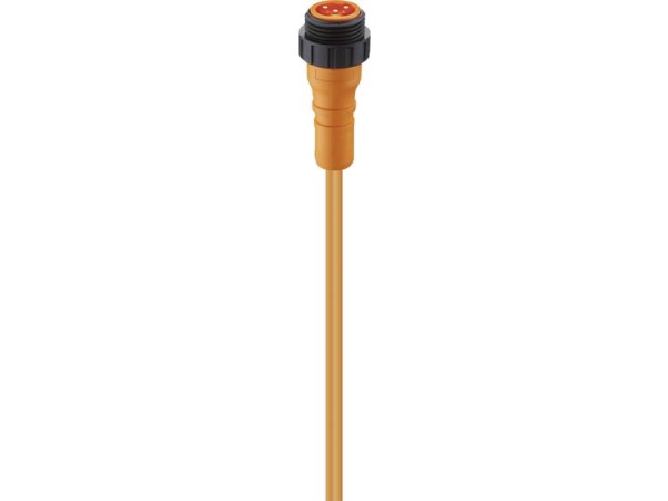 Lumberg Automation 11568 Sensor, Aktorstecker, 7/8 Stecker, Gerade 2,00 M Polzahl (Rj): 2+Pe 1 St