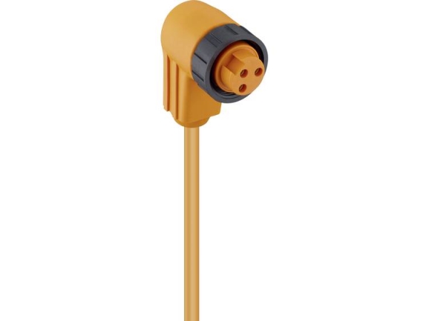 Lumberg Automation 8155 Sensor-, Aktorstecker, 7/8 Kupplung, Gewinkelt 0,50 M Polzahl (Rj): 2+Pe 1 St