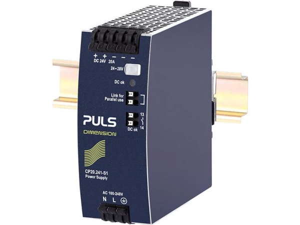 Puls Din-Skinne Strømforsyning 24 V 20 A 480 W 1 X (Cp20.241-S1)