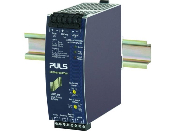 Puls Ub10.245 Sikringsmodul 24 V 10 A 240 W Antal Udgange:1 X Indhold 1 Stk