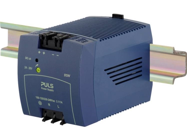 Puls Din-Skinne Strømforsyning 24 V 3,95 A 95 W 1X (Ml95.100)