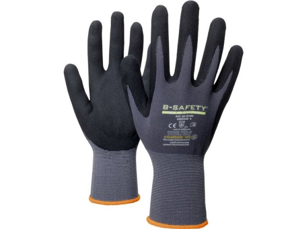B-Safety Classicline Nitril Hs-101004-8 Nitril Arbejdshandske Størrelse (Handsker): 8 En 388 Cat Ii 1 Stk