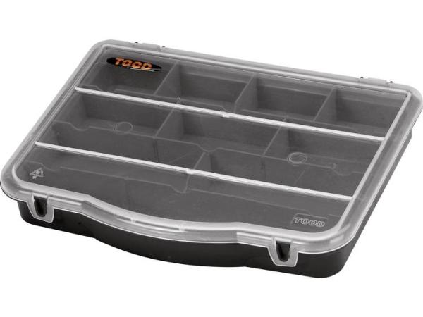 Alutec-Sortimentskasten (L X B X H) 240 X 180 X 40 Mm Anzahl Der Fächer: 10 1 St