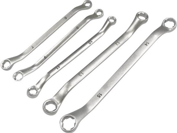 Kunzer 7Sls05 Ringschlüsselsatz 6 - 15 Mm