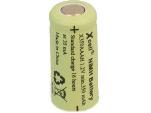 Xcell X1/2Aaah-350 Specialbatteri 1/2 Aaa Nimh 1,2 V 350 Mah