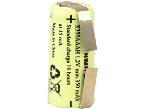Xcell X1/2Aaah-350-Lfu Spezialbatterie 1/2 Aaa U-Form Nimh 1,2 V 350 Mah