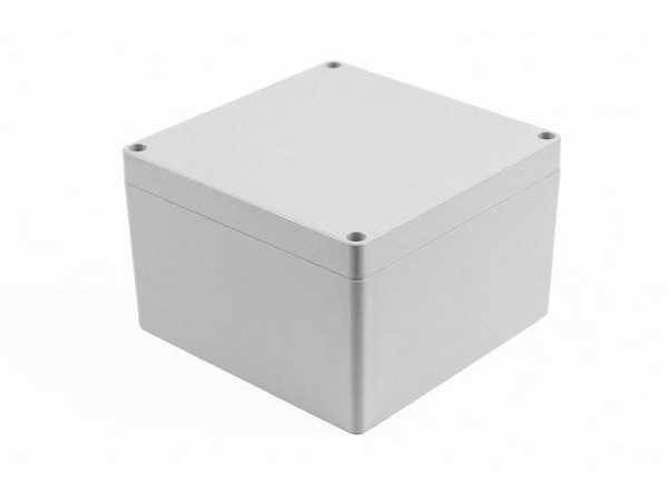 Hammond Electronics 1554 Pc 1554Qa2gy Universalkabinet 60 X 140 X 140 Polykarbonat Grå 1 Stk
