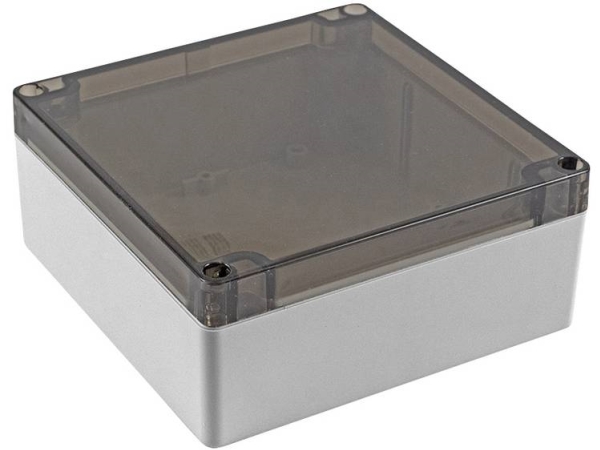 Hammond Electronics 1554 Pc Sl 1554Q2gysl Universalkabinet Polykarbonat Grå 1 Stk