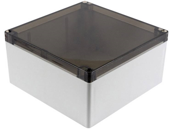 Hammond Electronics 1554 Pc Sl 1554Wa2gysl Universalkabinet Polykarbonat Grå 1 Stk