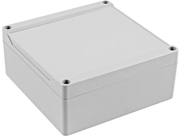 Hammond Electronics 1555 Pc 1555Q2gy Universalkabinet Polykarbonat Grå 1 Stk