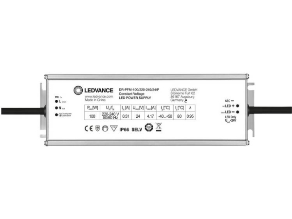 Led Driver Performance Dr-Pfm 100W, 24V, Ip66