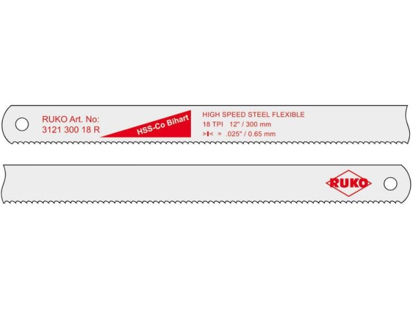 Håndsavblad Til Metal Ruko 312130024R Antal Tænder (Per Tomme):24