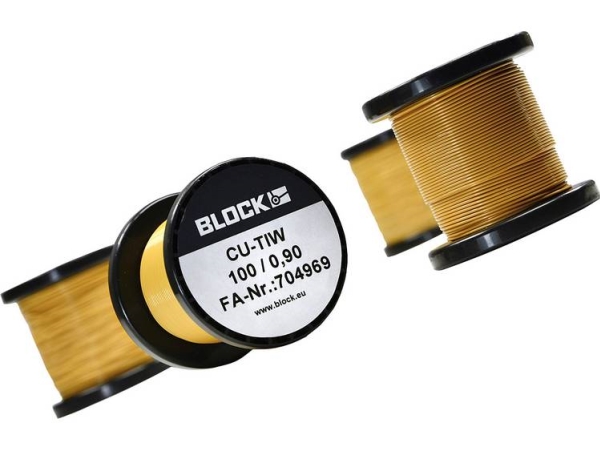 Lackdraht Aus Kupfer | Außendurchmesser (Inkl. Isolierlack) 0,50 Mm | 45,3 M | 0,10 Kg